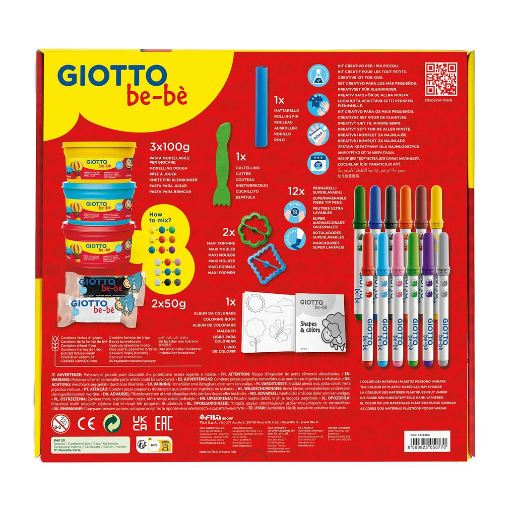 Bastelspiel Giotto 22 Stücke