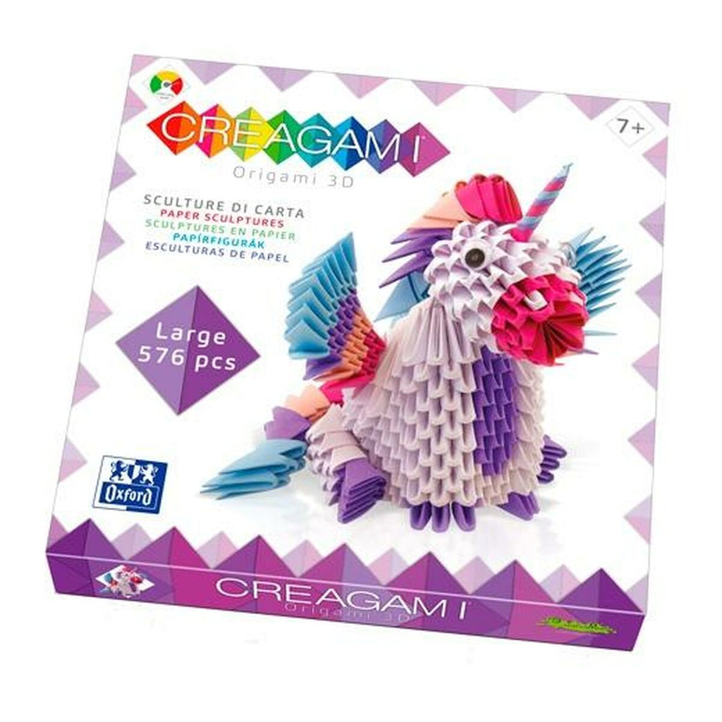 Bastelspiel Oxford Creagami 3D Einhorn