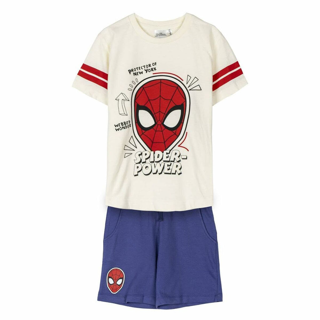 Bekleidungs-Set Spider-Man Blau Beige