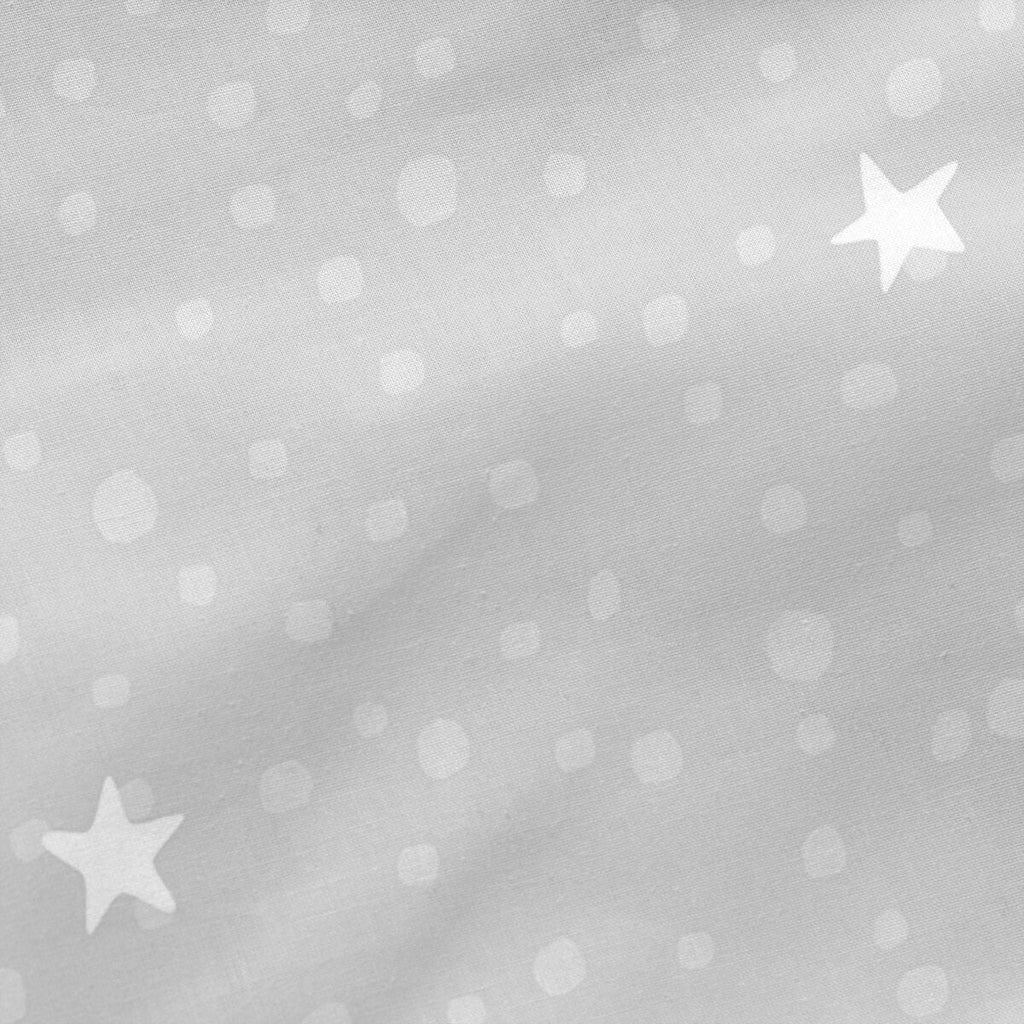 Bettbezug mit Füllung HappyFriday Basic Little Star Grau 90 x 200 cm