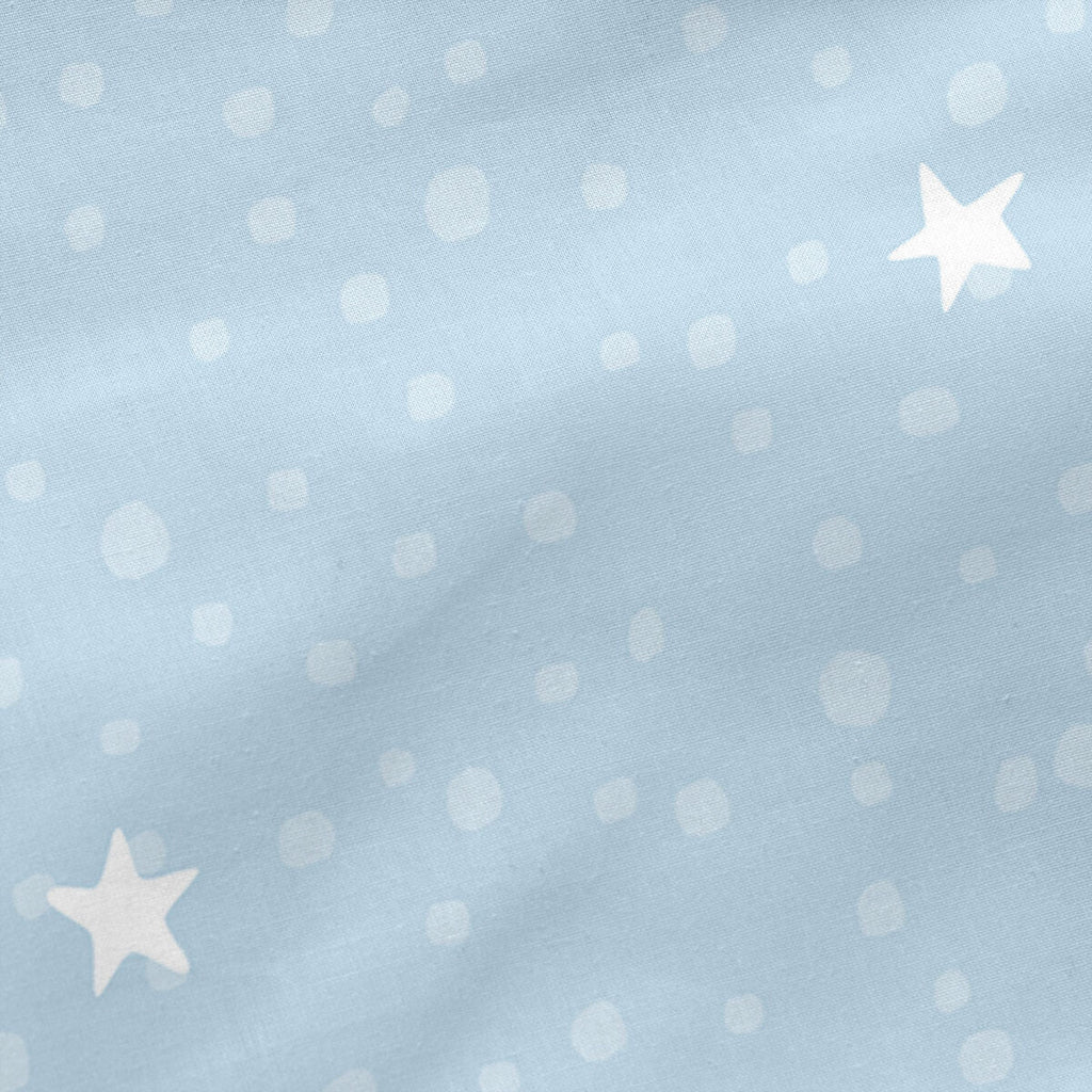 Bettbezug ohne Füllung. HappyFriday Basic Kids Little star Blau 90 x 200 cm