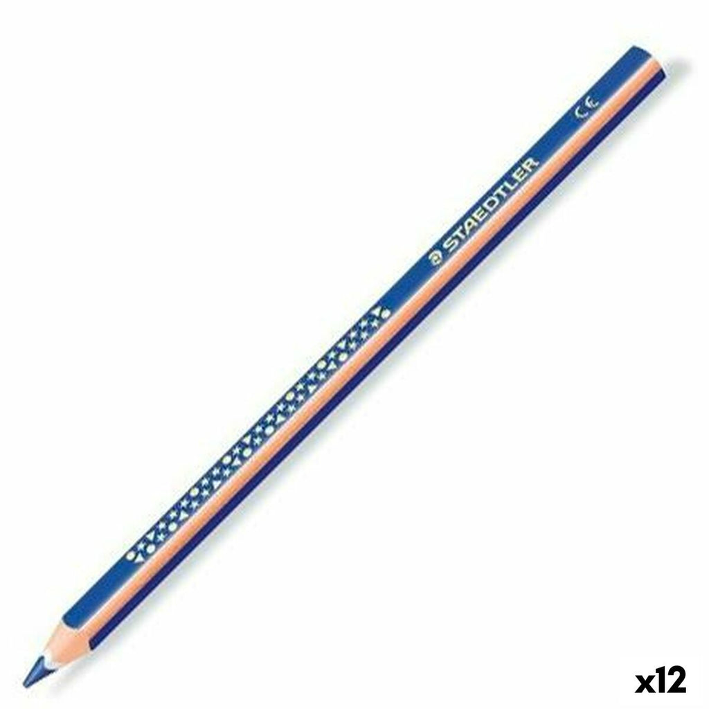 Bleistift Staedtler Jumbo Noris Blau (12 Stück)