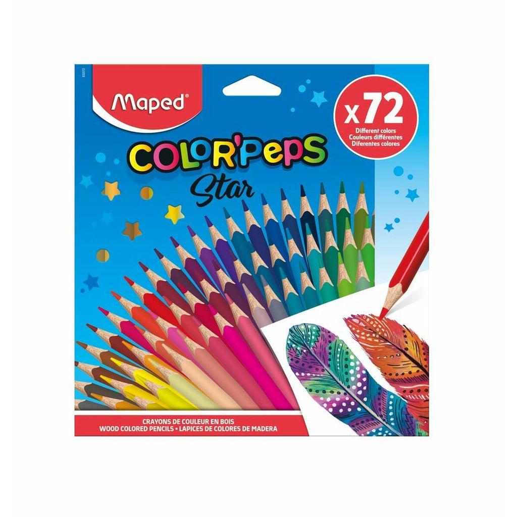 Buntstifte Maped Color'Peps Star Bunt 72 Stücke