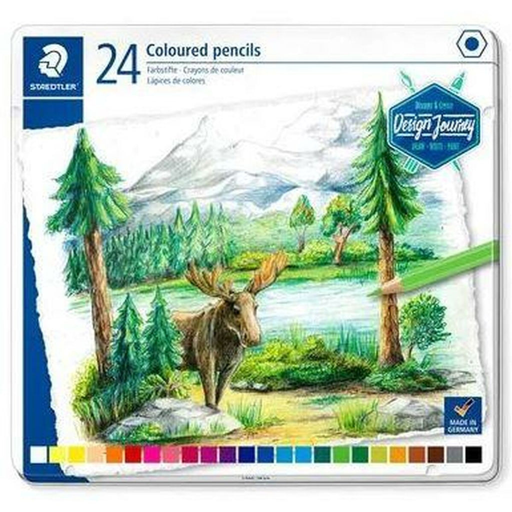 Buntstifte Staedtler Design Journey grün Bunt 24 Stücke