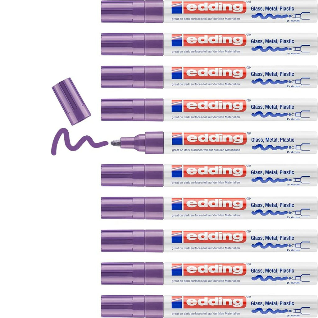 Dauermarker Edding 750 Violett (10 Stück)