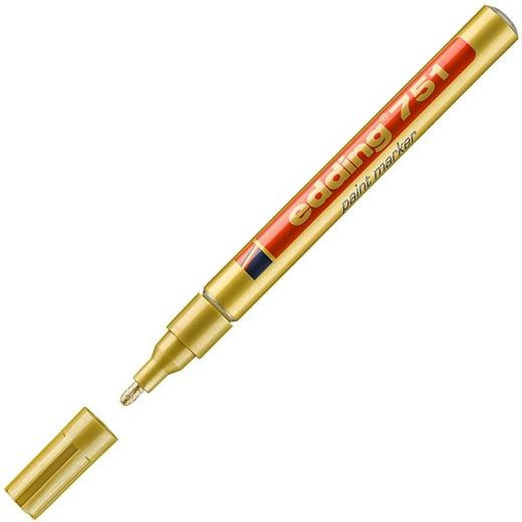 Dauermarker Edding 751 Gold 1-2 mm (10 Stück)