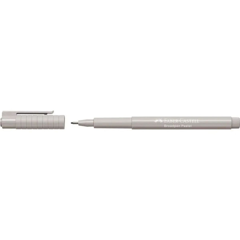 Dauermarker Faber-Castell Broadpen Pastel Grau (10 Stück)