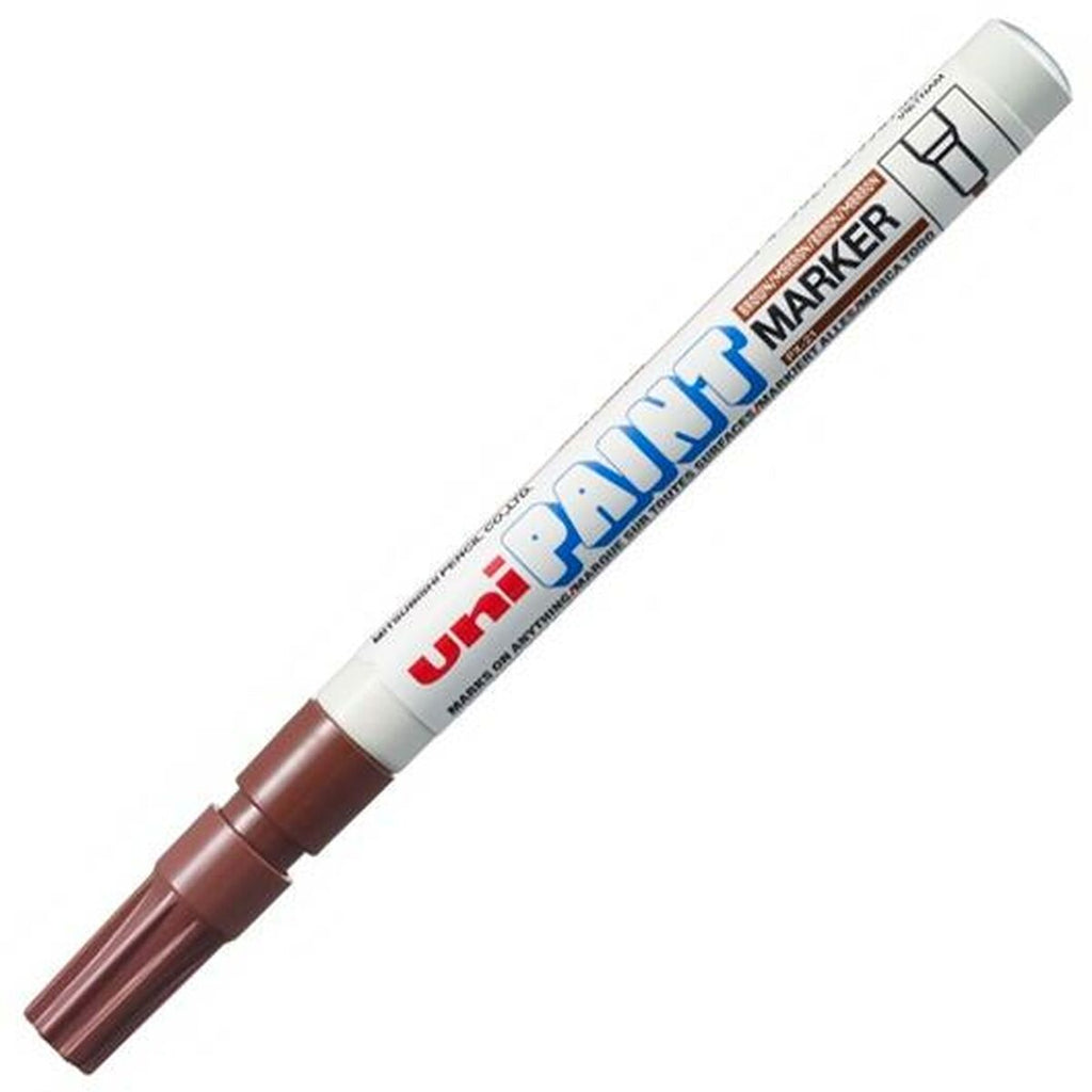 Dauermarker Uni-Ball Paint PX-21L Braun 12 Stücke