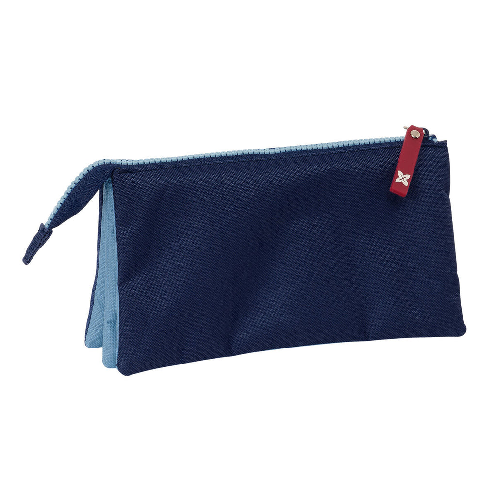 Dreifaches Mehrzweck-Etui Munich Royal Blau 22 x 12 x 3 cm