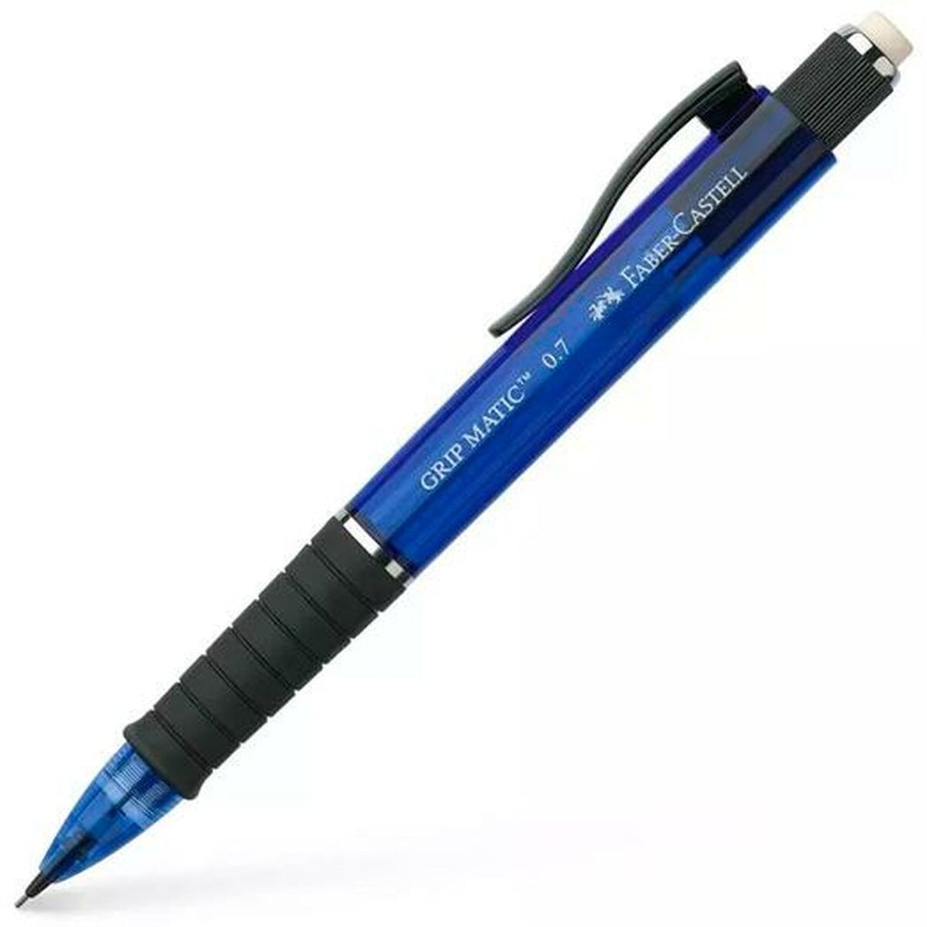 Druckbleistift Faber-Castell Grip Matic Blau 0,7 mm (10 Stück)