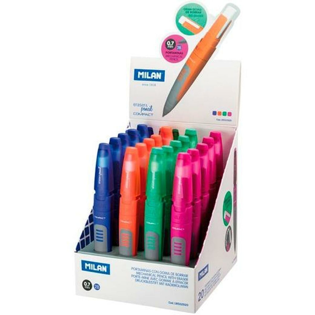 Druckbleistift Milan Compact Bunt 0,7 mm (20 Stück)