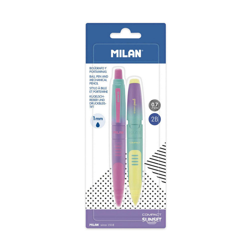 Druckbleistift Milan Stift Blau PVC