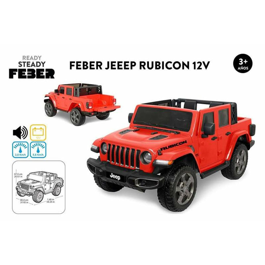 Elektroauto für Kinder Feber Rubicon 12 V Jeep