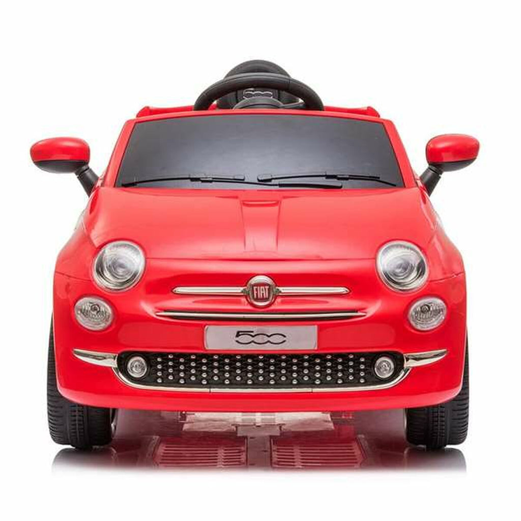 Elektroauto für Kinder Fiat 500 113 x 67,5 x 53 cm MP3 Rot 30 W 6 V Mit Fernbedienung