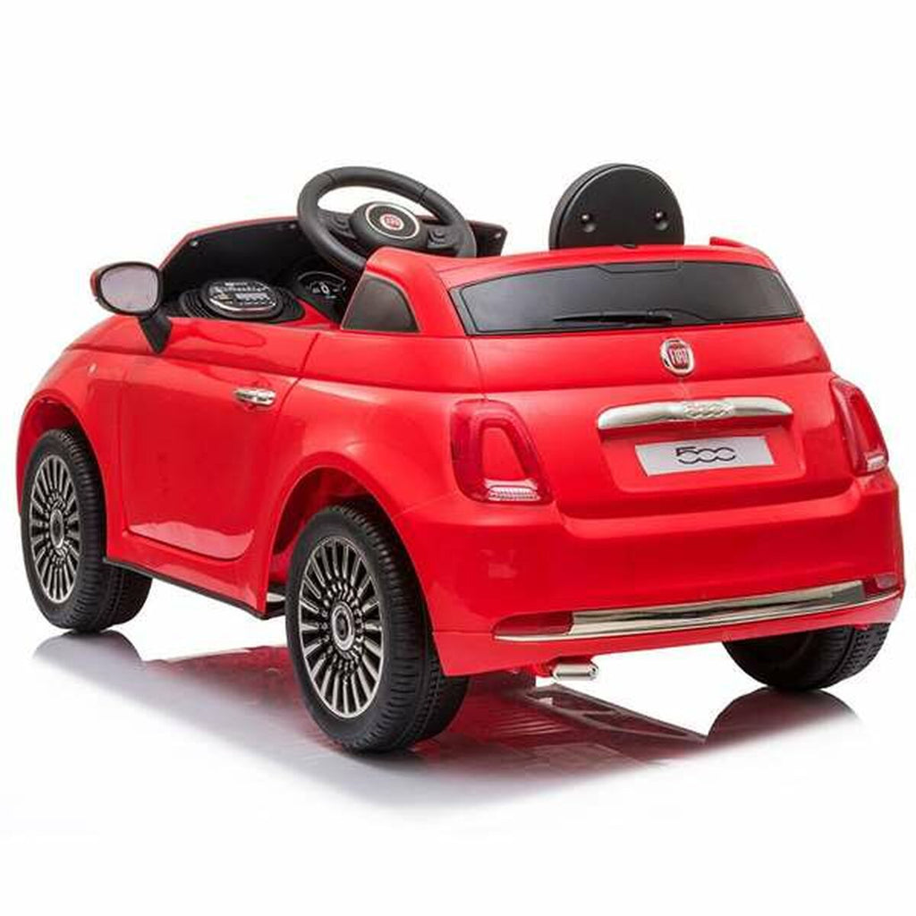 Elektroauto für Kinder Fiat 500 113 x 67,5 x 53 cm MP3 Rot 30 W 6 V Mit Fernbedienung