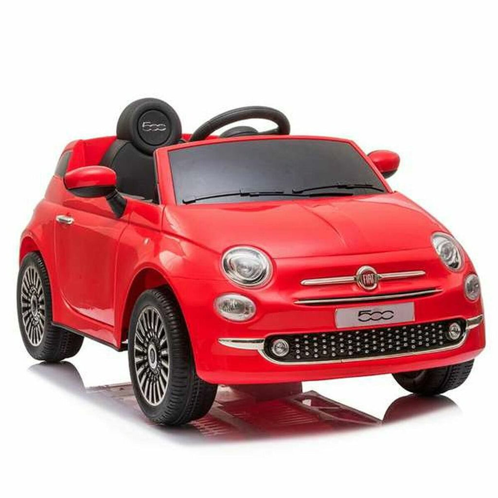 Elektroauto für Kinder Fiat 500 113 x 67,5 x 53 cm MP3 Rot 30 W 6 V Mit Fernbedienung