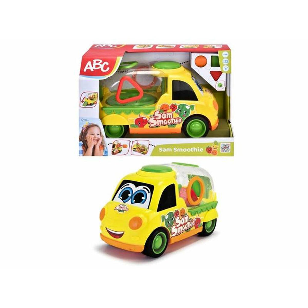 Fahrzeug Smoby ABC Sam Smoothie Transporter Gelb 30 cm