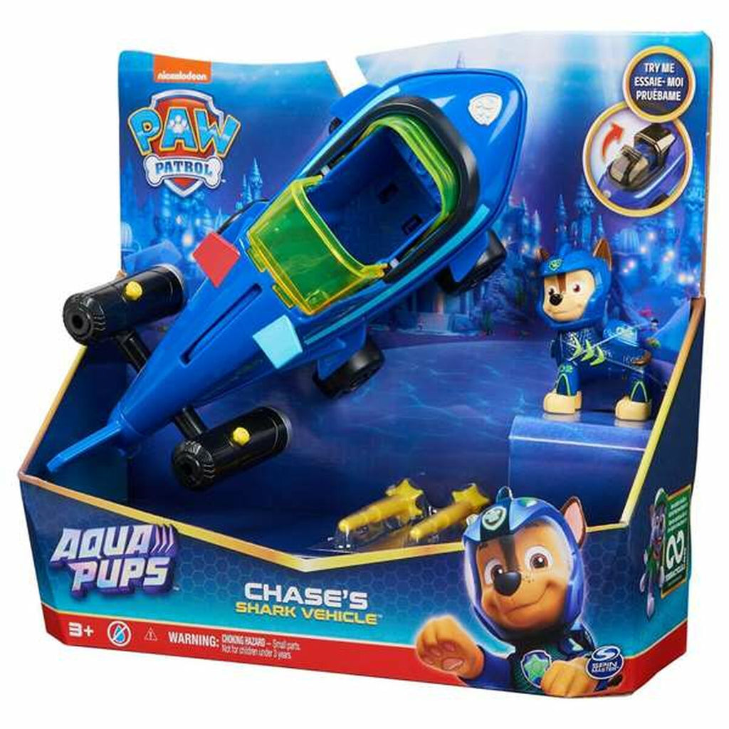 Fahrzeug The Paw Patrol Aqua Pups 10,25 x 3,88 x 9,5 cm