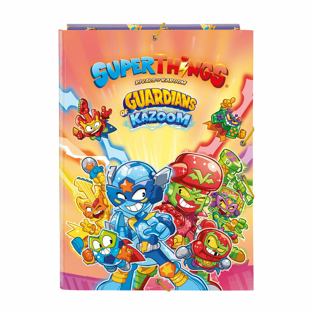 Faltblatt SuperThings Guardians of Kazoom Lila