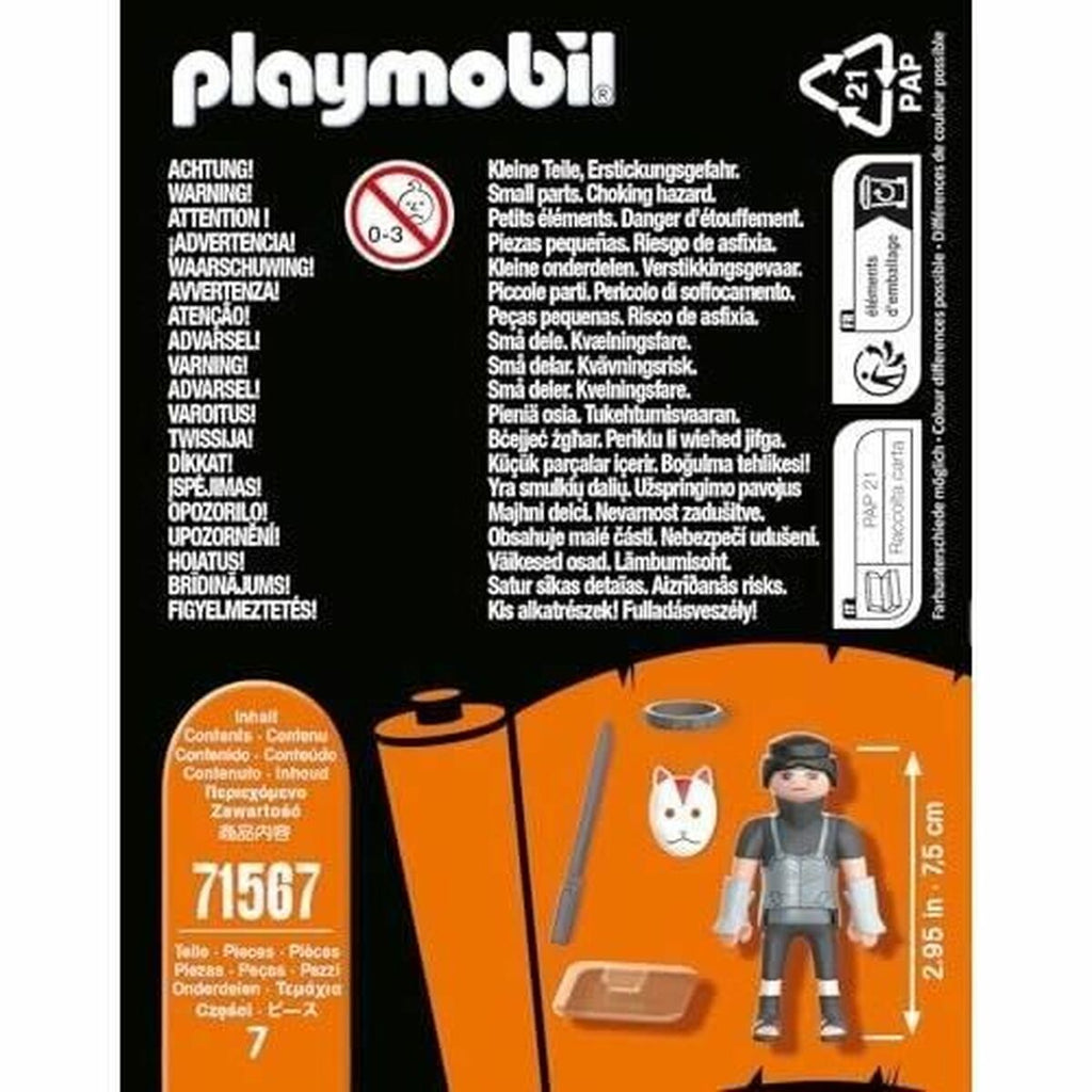 Figur Playmobil Naruto 71567 7 Stücke