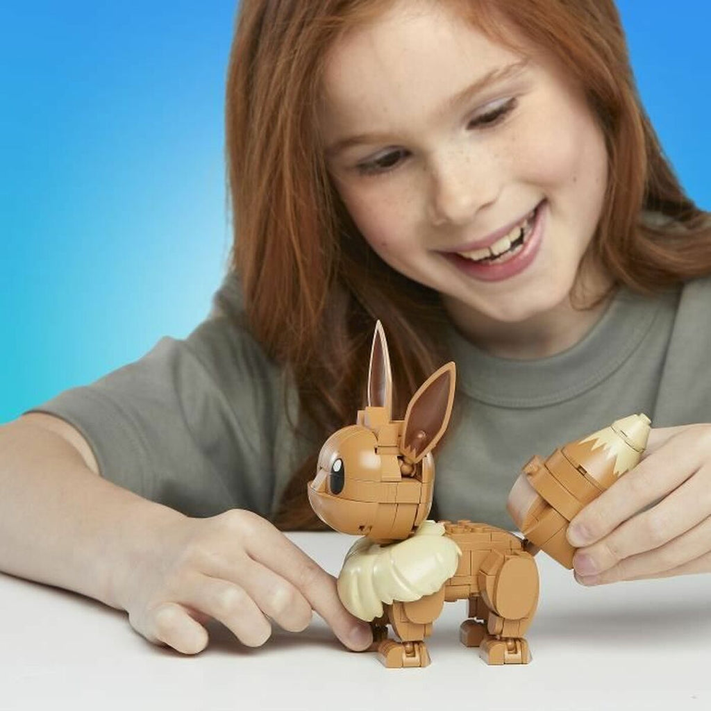 Figur mit Gelenken Mega Construx Eevee Medium + 7 Jahre 215 Stücke