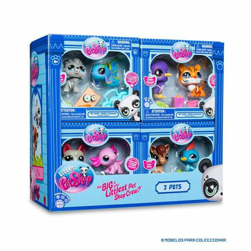 Figurensatz Bandai Littlest Pet Shop 2 Stücke Haustiere