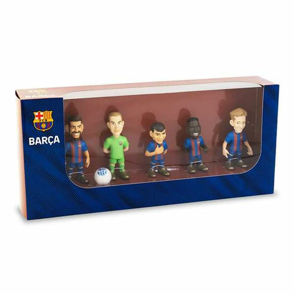 Figurensatz Minix FC Barcelona 5 Stücke 7 cm