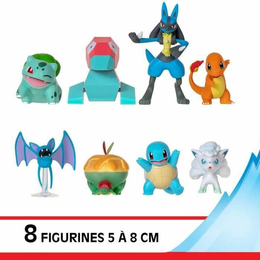 Figurensatz Pokémon JW3063 8 Stücke