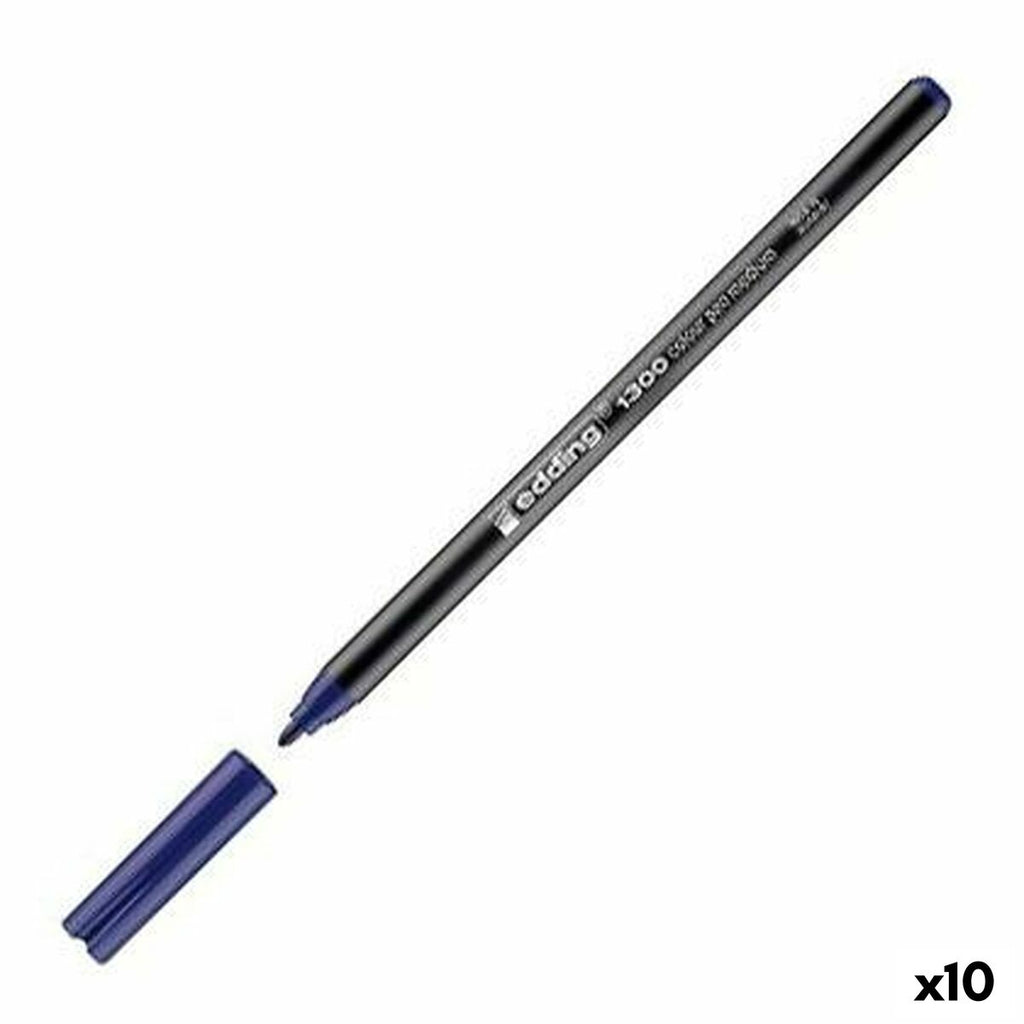 Filzstift Edding 1300 Blau (10 Stück)