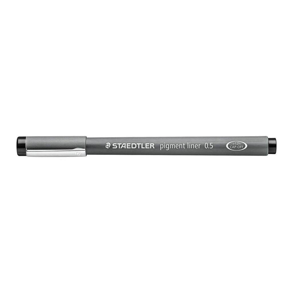 Filzstift Staedtler Pigment liner Schwarz Bunt (10 Stück)