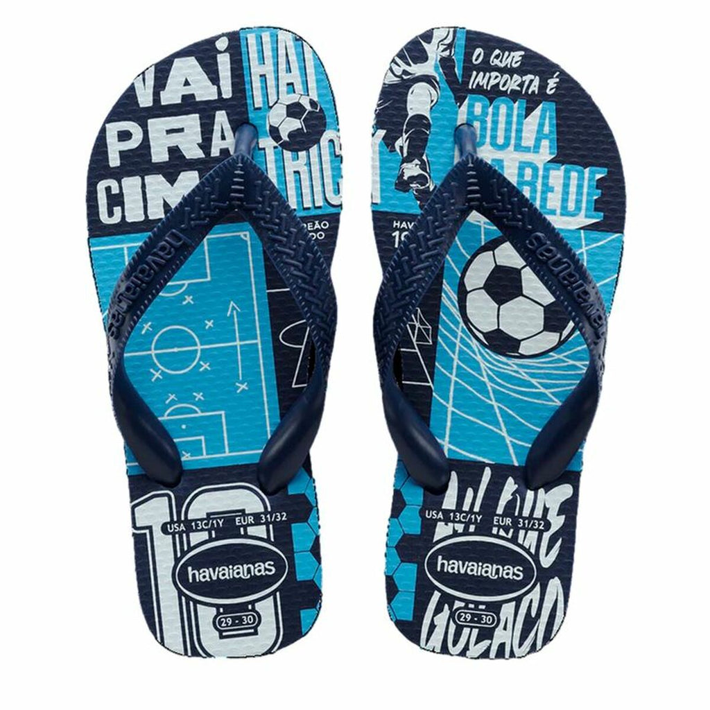 Flip Flops für Kinder Havaianas Athletic Blau