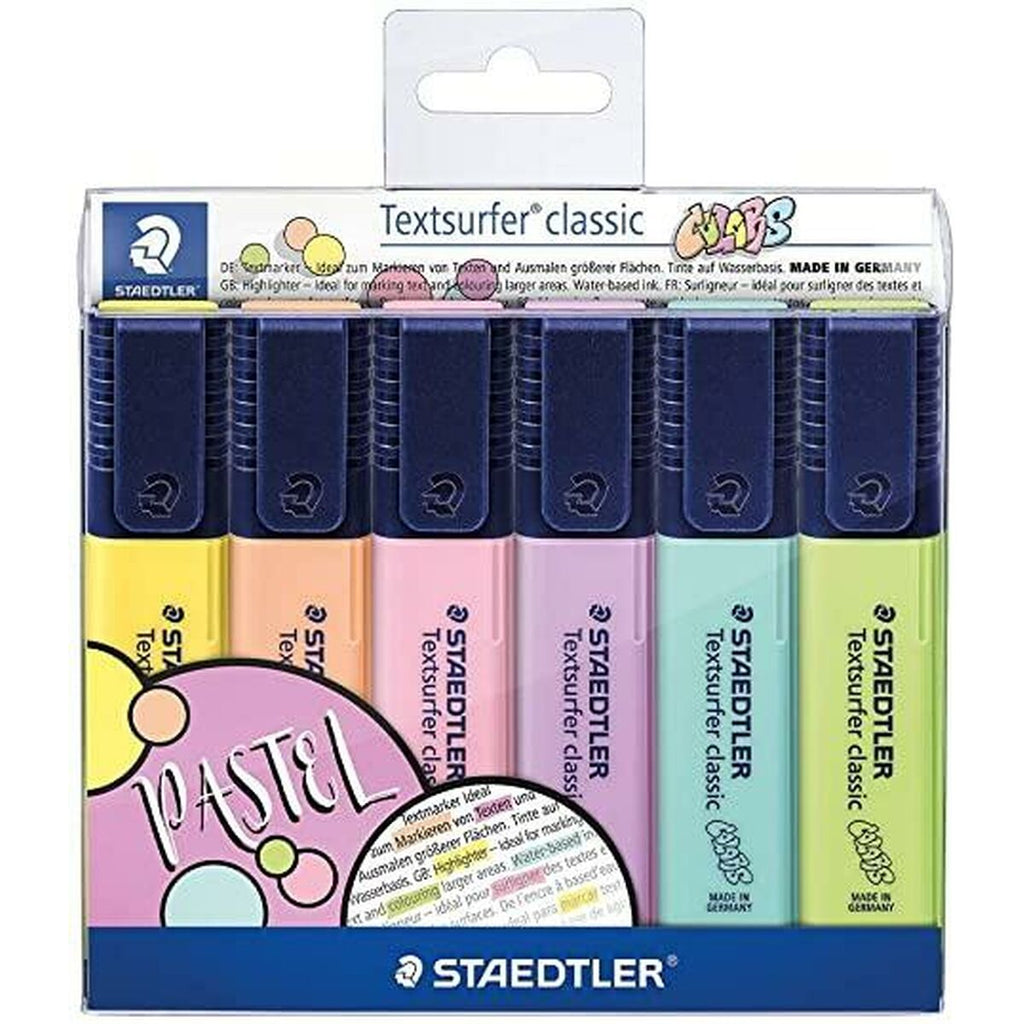 Fluoreszenzmarker-Set Staedtler Textsurfer Classic Pastel Kuchen (5 Stück)