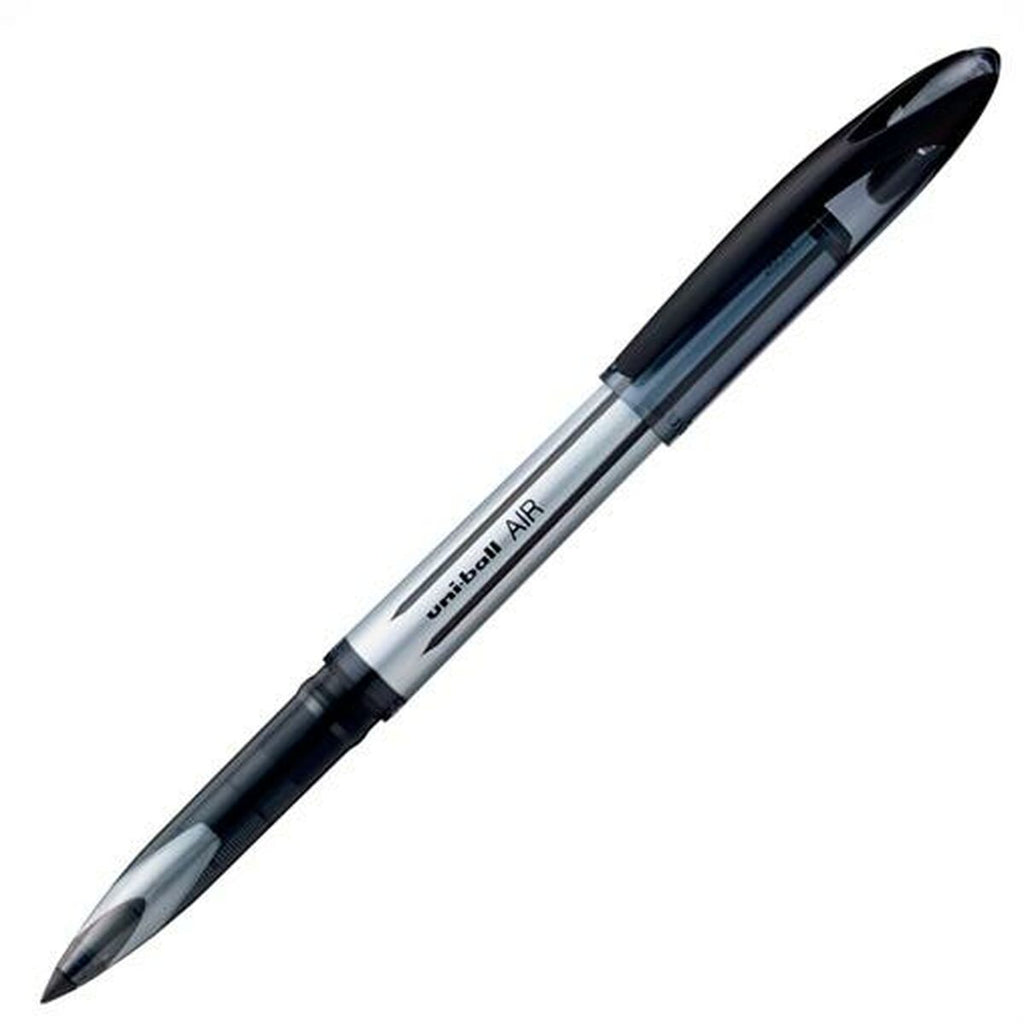 Flüssigtintenstift Uni-Ball Air Micro UBA-188-M Schwarz 0,5 mm (12 Stücke)