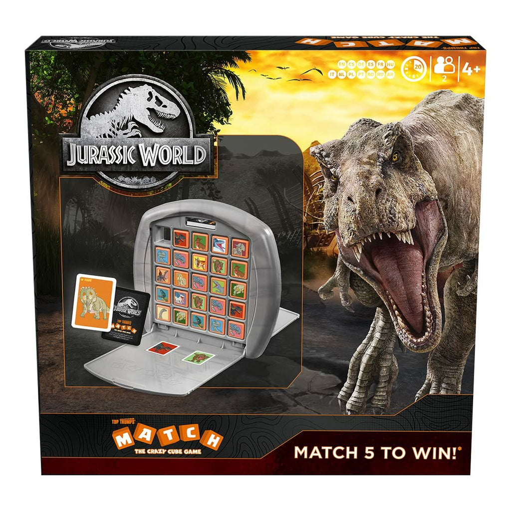 Gedächtnisspiel Jurassic World Match Bunt (Inglés, Alemán)