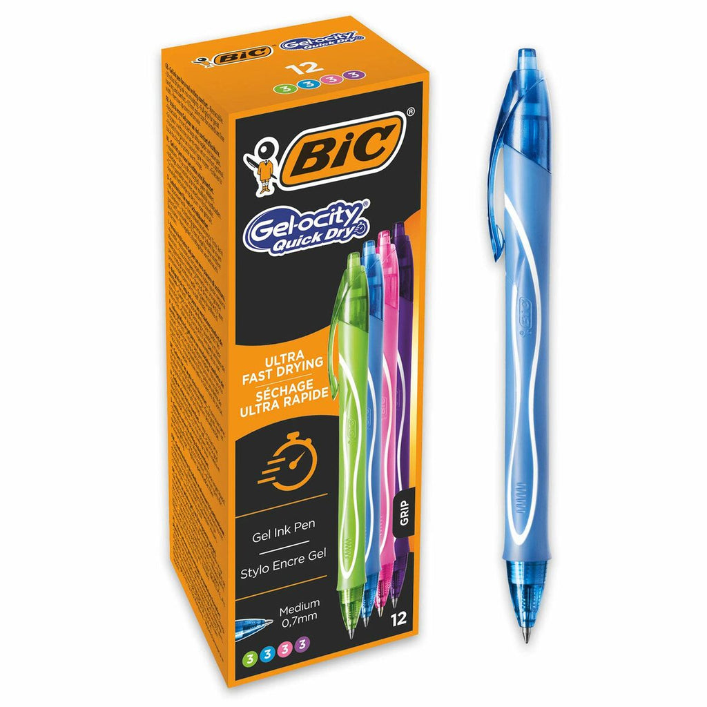 Gel-Stift Bic 964826 Blau (12 Stück)