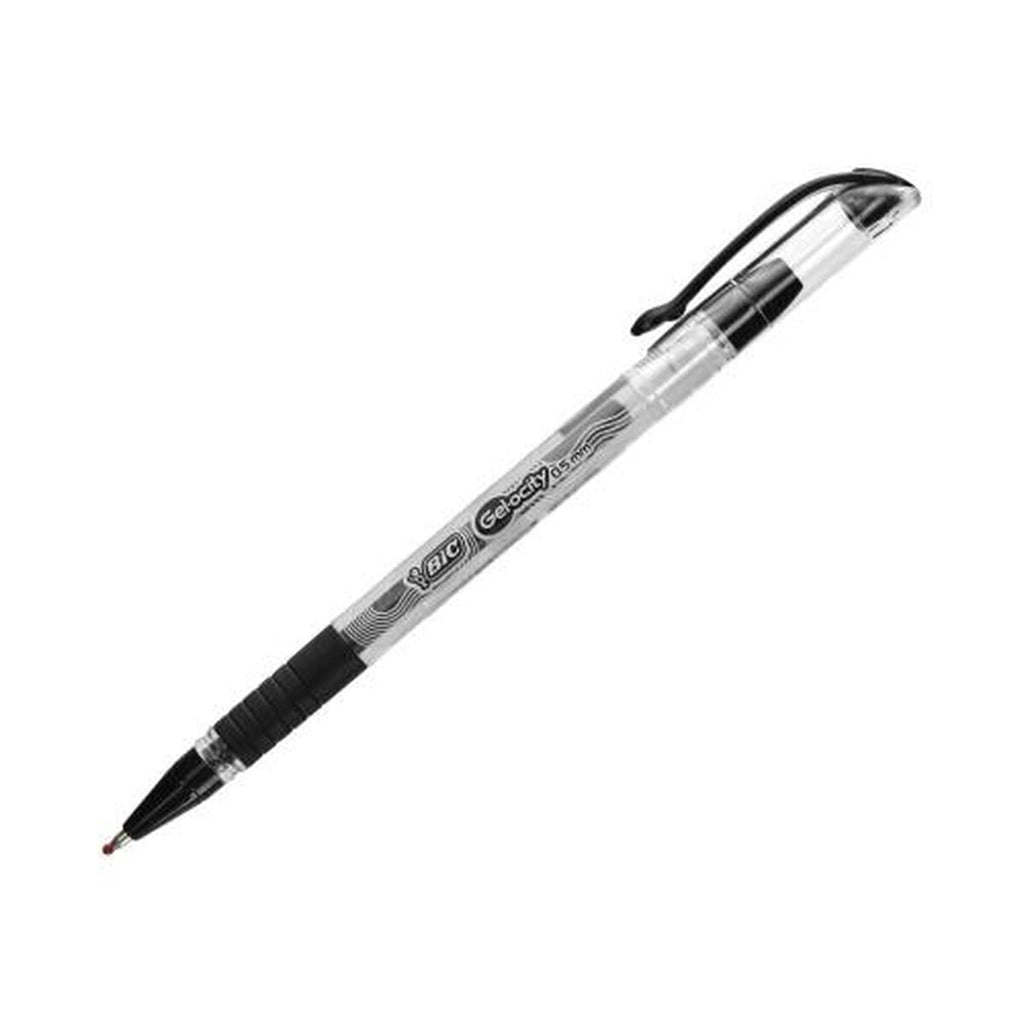 Gel-Stift Bic GEL-OCITY STIC Schwarz 0,5 mm (30 Stück)