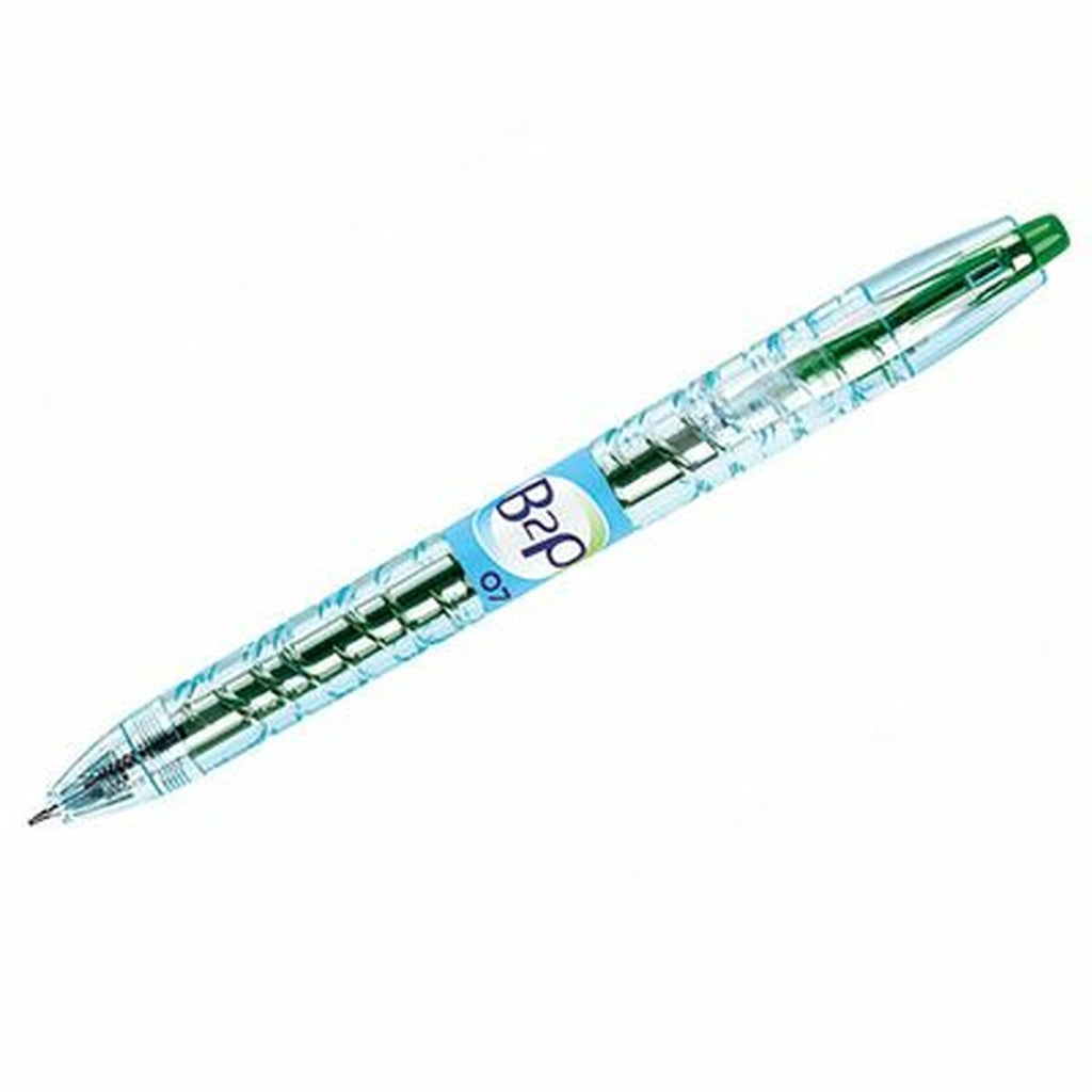 Gel-Stift Pilot B2P grün 0,4 mm (12 Stück)