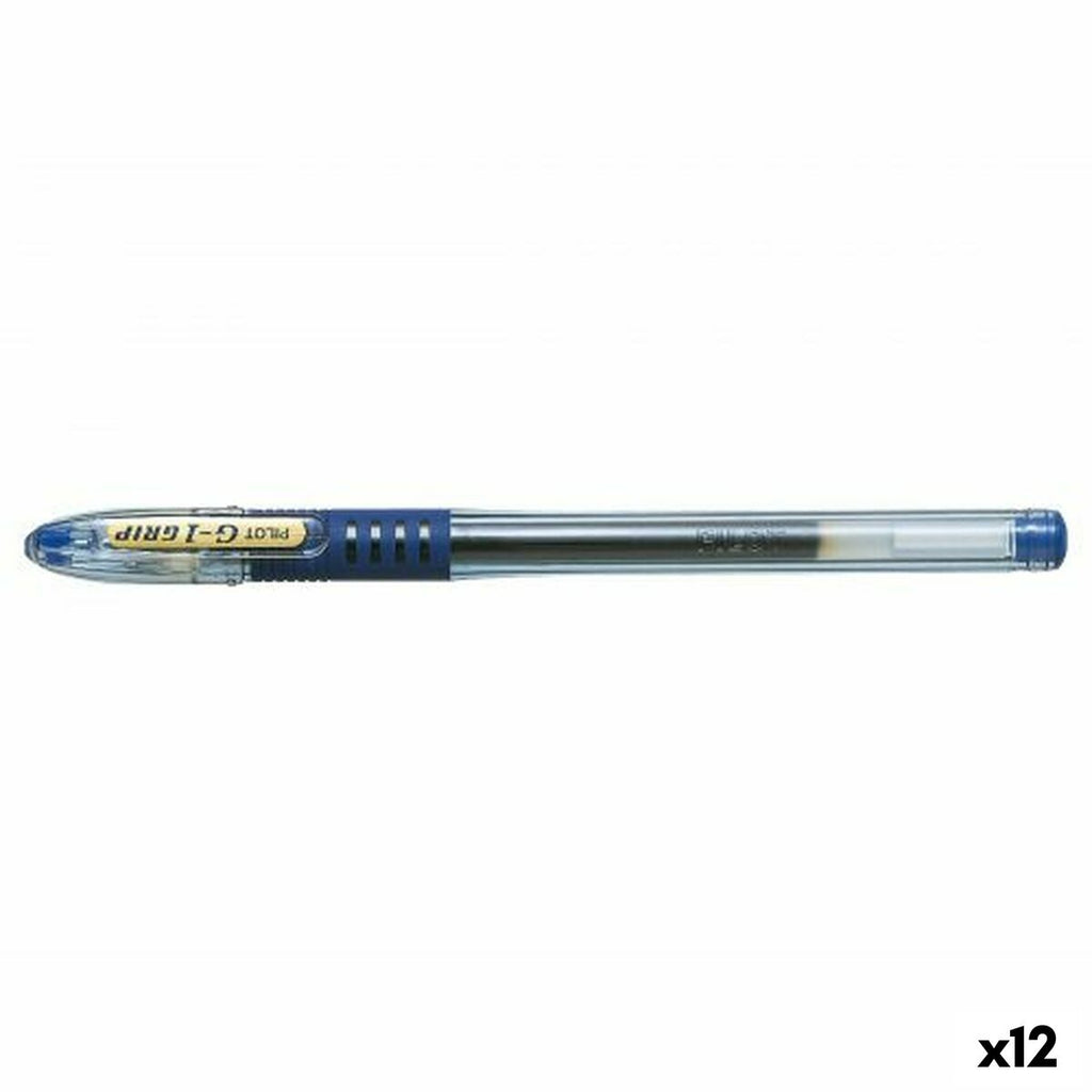 Gel-Stift Pilot G1 Grip Blau 0,32 mm (12 Stück)