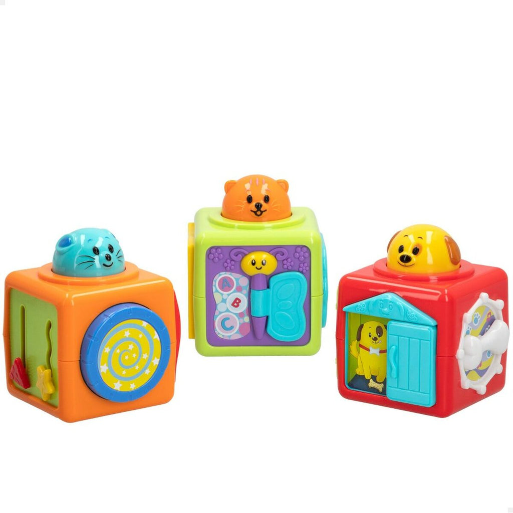 Geschicklichkeitsspiel für Babys Winfun 3 Stücke 8 x 24,5 x 8 cm (6 Stück)