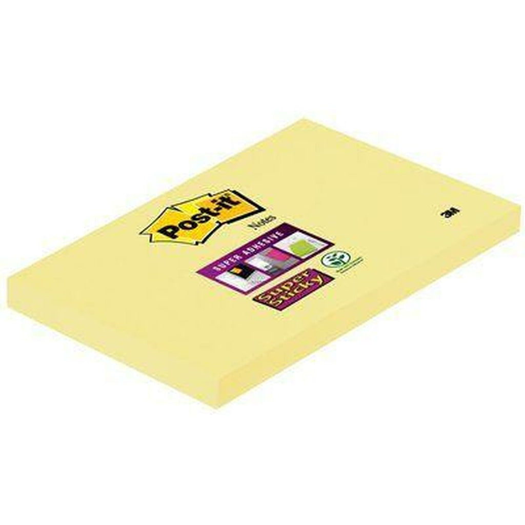 Haftnotizen Post-it CANARY YELLOW 7,6 X 12,7 cm Gelb (76 x 127 mm) (12 Stück)