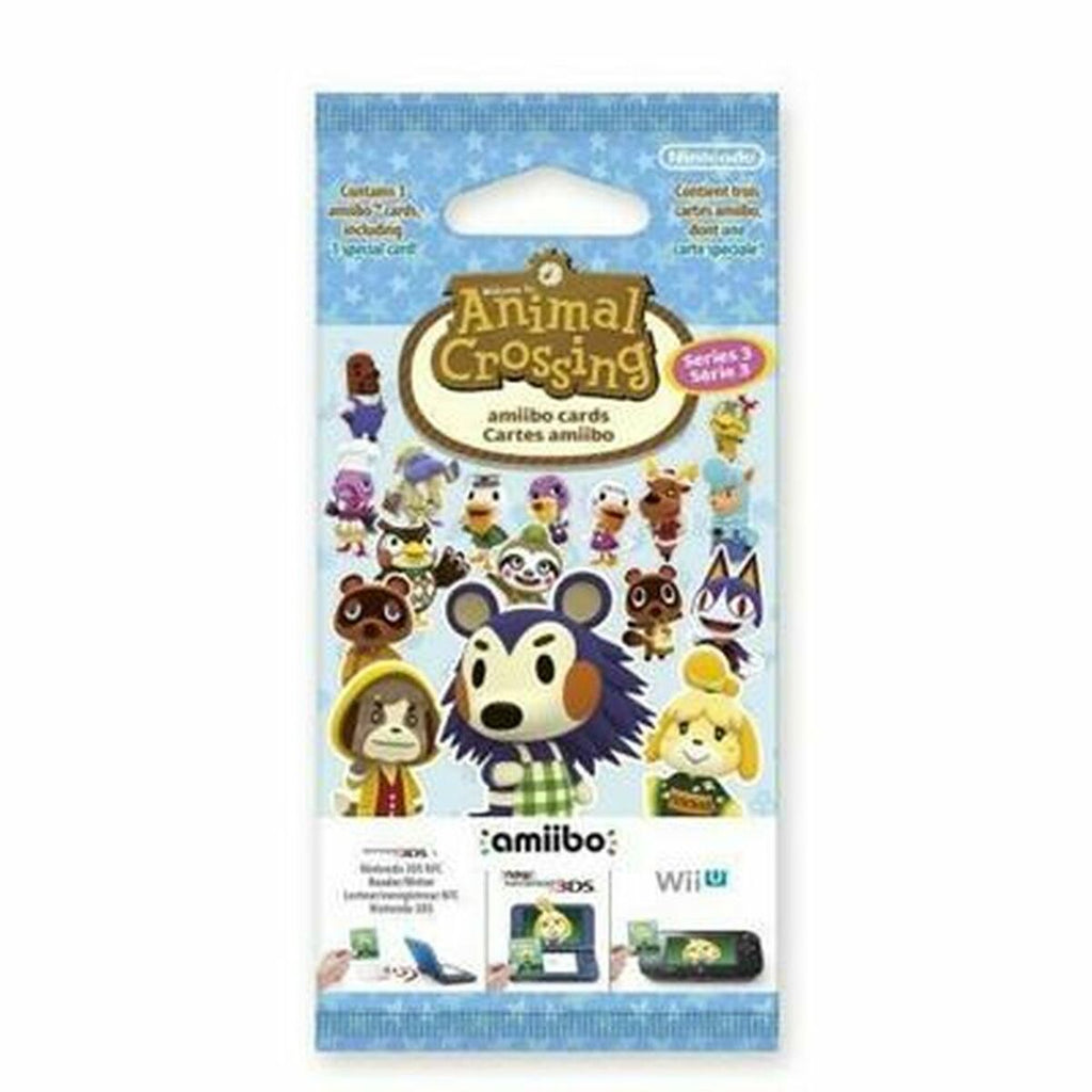 Interaktives Spielzeug Nintendo Animal Crossing amiibo Cards Triple Pack - Series 3 Pack 3 Stücke