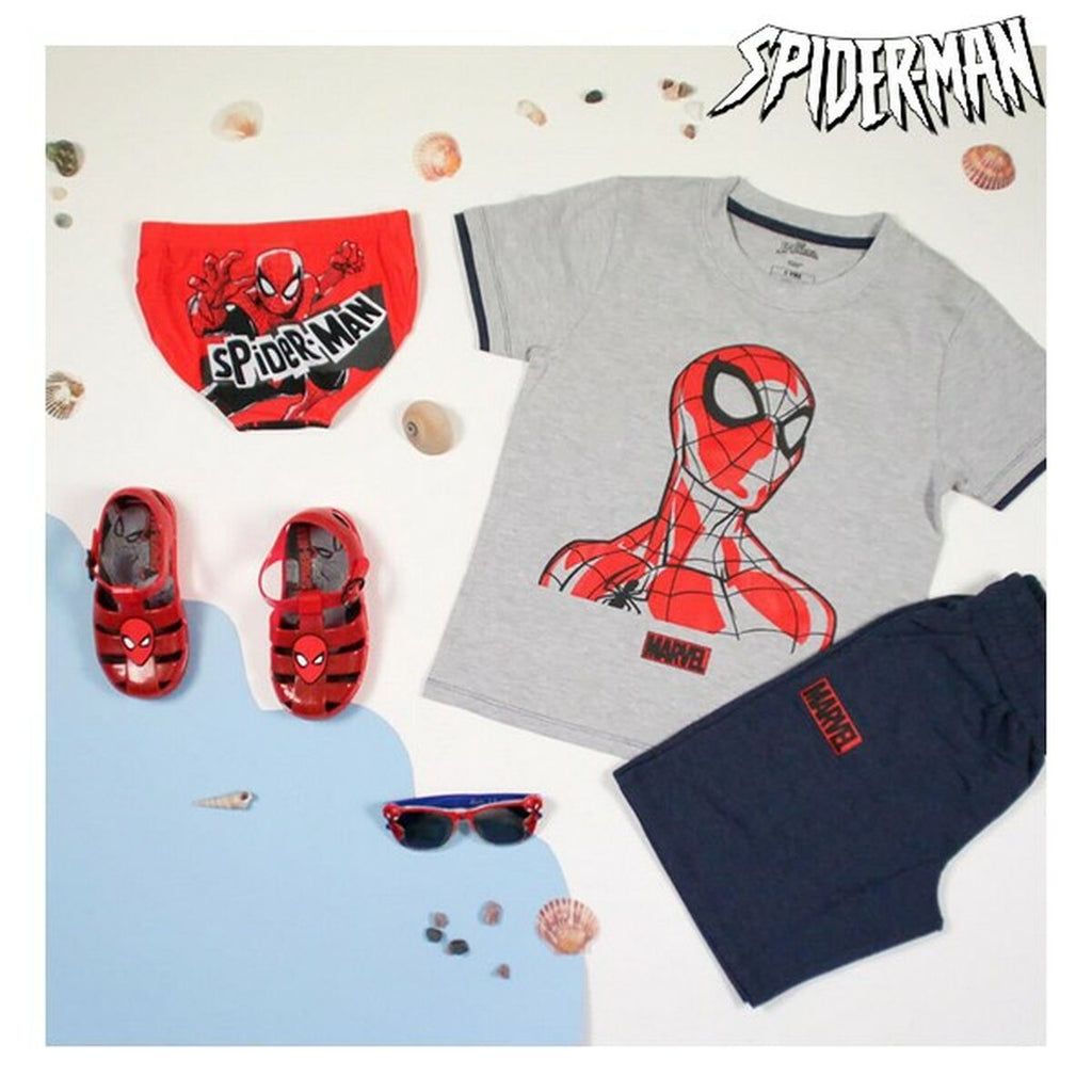 Jungen Badehose Spider-Man Rot