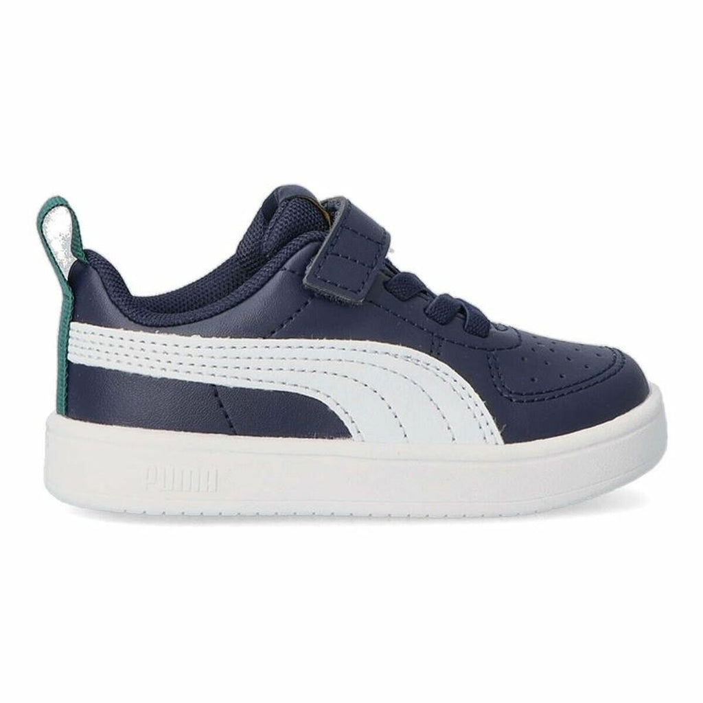 Jungen Sneaker Puma Rickie AC Marineblau