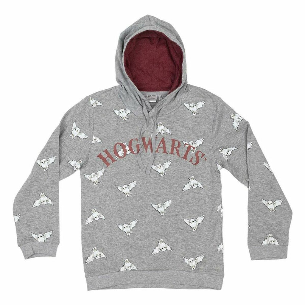 Jungen Sweater mit Kapuze Harry Potter Grau