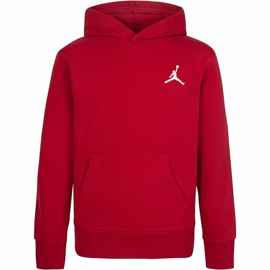 Jungen Sweater mit Kapuze Jordan Mj Essentials weiß-rot