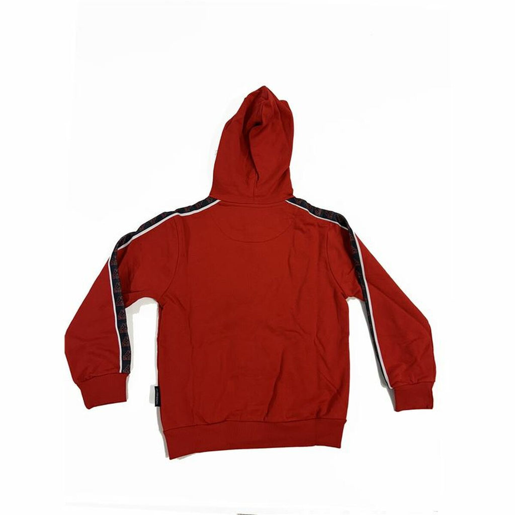 Jungen Sweater mit Kapuze Kappa 8031F0036 Rot