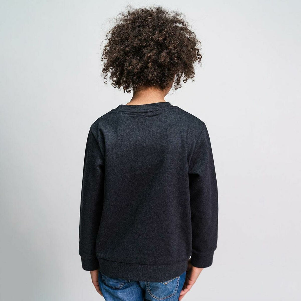 Jungen Sweater ohne Kapuze Batman Schwarz