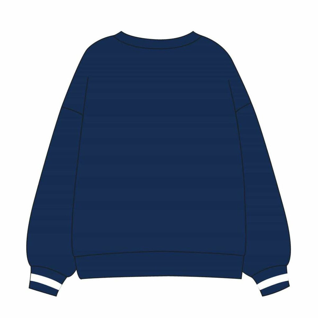 Jungen Sweater ohne Kapuze Stitch Dunkelblau