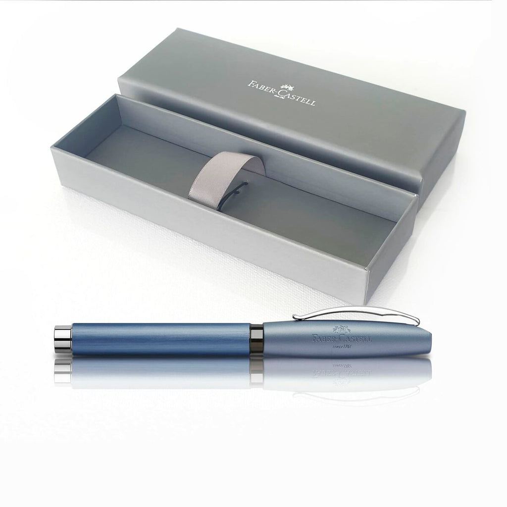 Kalligrafie-Feder Faber-Castell Essentio F Blau