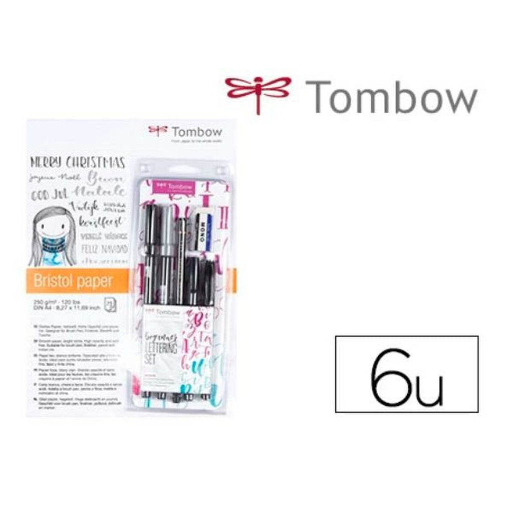 Kalligrafie-Set Tombow LS-BEG 6 Stücke (6 Stück)